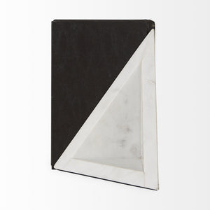 Sophia 8.0"L x 6.0"W x 7.0"H Marble Set Of Two Bookends