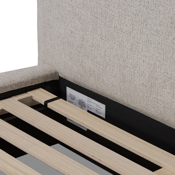Quincy King Bed - Plushtone Linen
