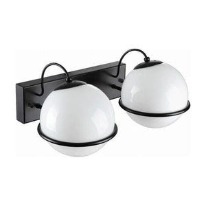 Marguerite Double Wall Sconce - Black