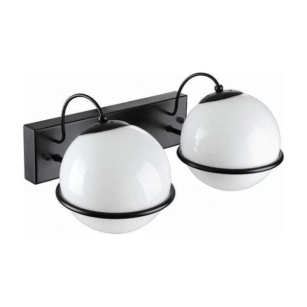 Marguerite Double Wall Sconce - Black