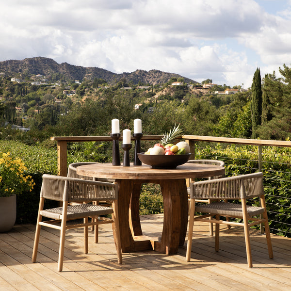 Milan Round Outdoor Dining Table