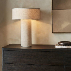 Hensley Table Lamp In Flax Linen