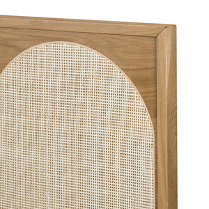 Allegra Bed-Natural Cane-King