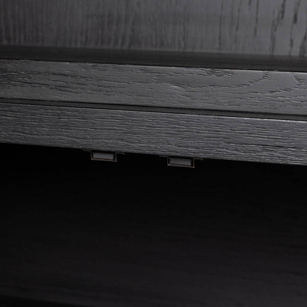 Hopkins Bookcase - Brushed Ebony Oak