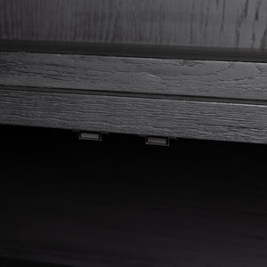 Hopkins Bookcase - Brushed Ebony Oak