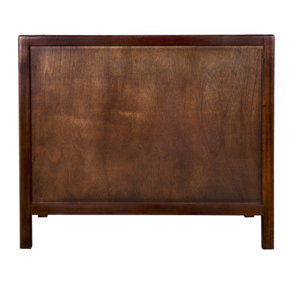 Hampton Side Table Hand Rubbed Brown