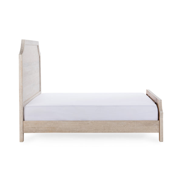 Westmont Queen Bed in Creamwood Mango Wood