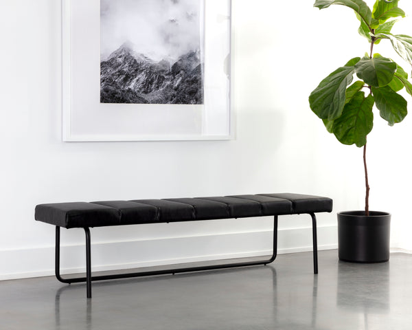 CASIMIR BENCH - NIGHTFALL BLACK
