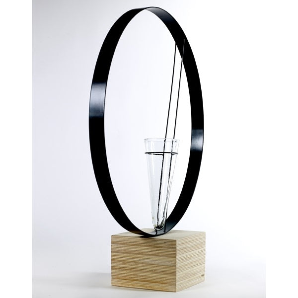 Circle On Wooden Foot - Large