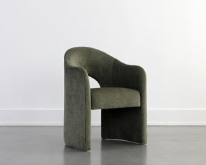 ANAYA DINING ARMCHAIR - BERGEN OLIVE