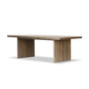 Warby Dining Table 94" in Worn Oak