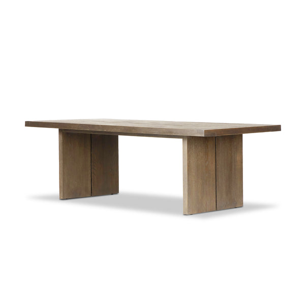 Warby Dining Table 94" in Worn Oak