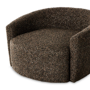 Chloe Swivel Chair In Ivan Granite