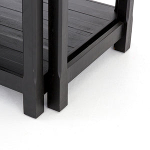 Ian Kitchen Island-Black Acacia