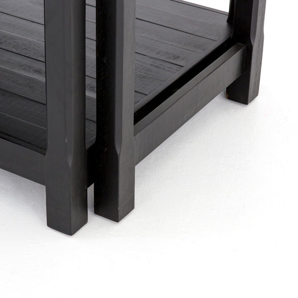 Ian Kitchen Island-Black Acacia