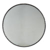 Metal Edge Round Mirror