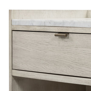 Viggo Nightstand In Vintage White Oak