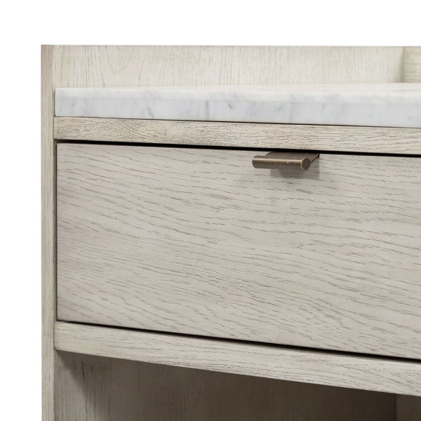 Viggo Nightstand In Vintage White Oak