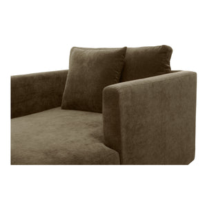 Moe's Bryn Chaise in Heritage Cedar Green