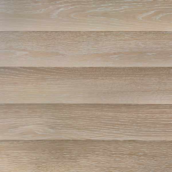 FOUR DOOR BUFFET WITH HORIZONTAL FLUTED DETAIL IN CERUSED OAK