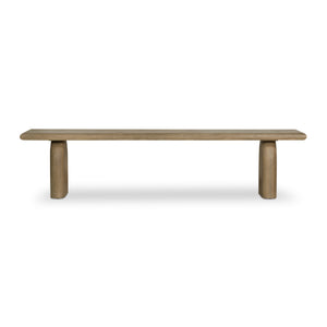 Sorrento 81" Dining Bench In Aged Drift