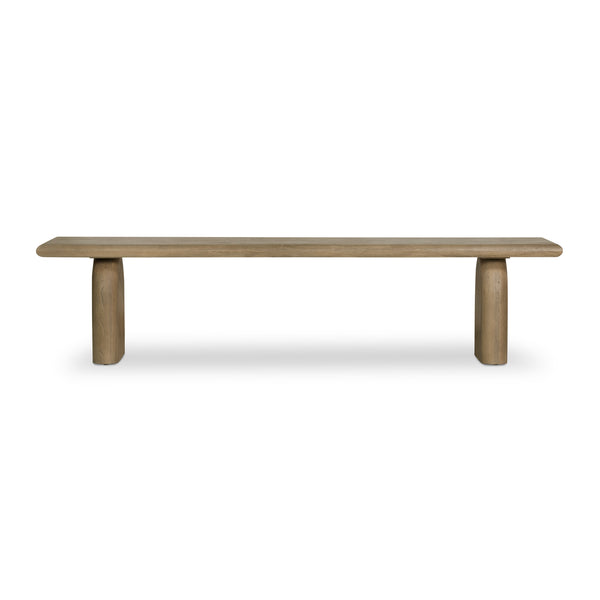 Sorrento 81" Dining Bench In Aged Drift