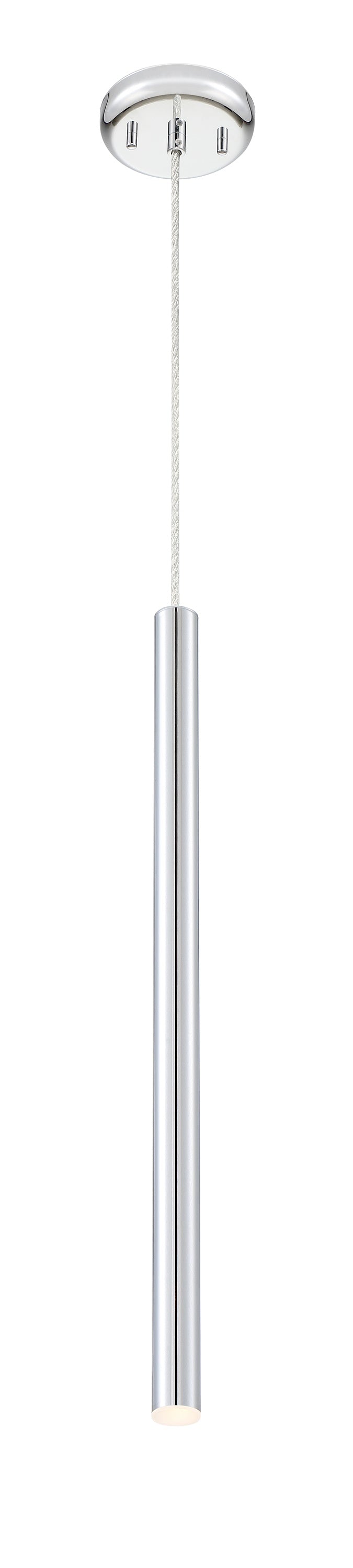 Forest 1 Light Mini Pendant in Chrome Finish