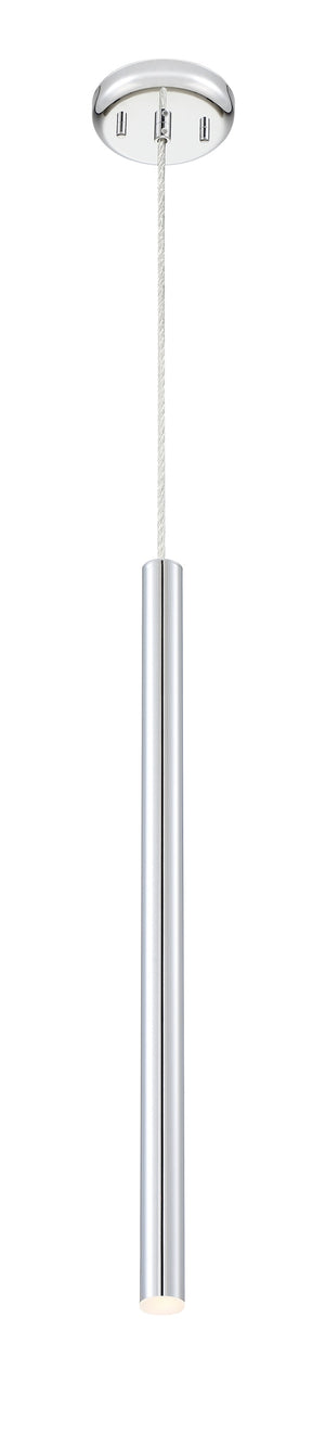 Forest 1 Light Mini Pendant in Chrome Finish