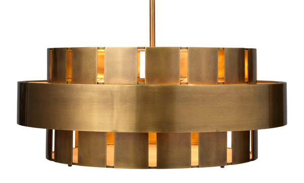 Orbit Steel 4-Light Chandelier