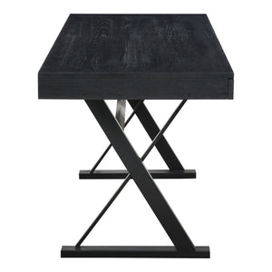 Moe's Profecto Desk Black with Soft-Close Drawers
