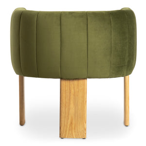 Moe's Sofi Accent Chair in Truly Olive