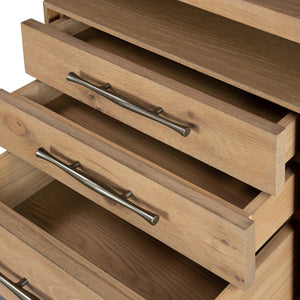 Lauren Desk In Natural Oak Solid