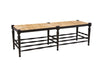 Black Reed Bench