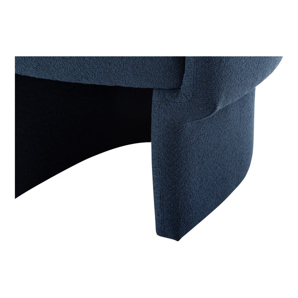 Moe's Franco Chair in Dark Indigo