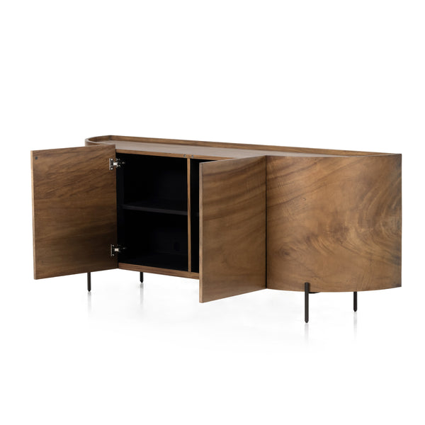 Lunas Sideboard In Caramel Guanacaste
