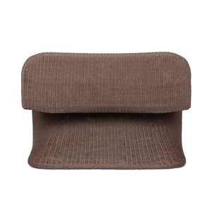 Portia Outdoor Dining Bench - Tanned Weave