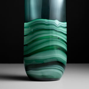 Torrent Vase in Green
