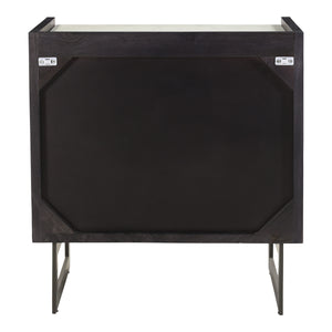 Paloma 3 Drawer Nightstand with Marble Top