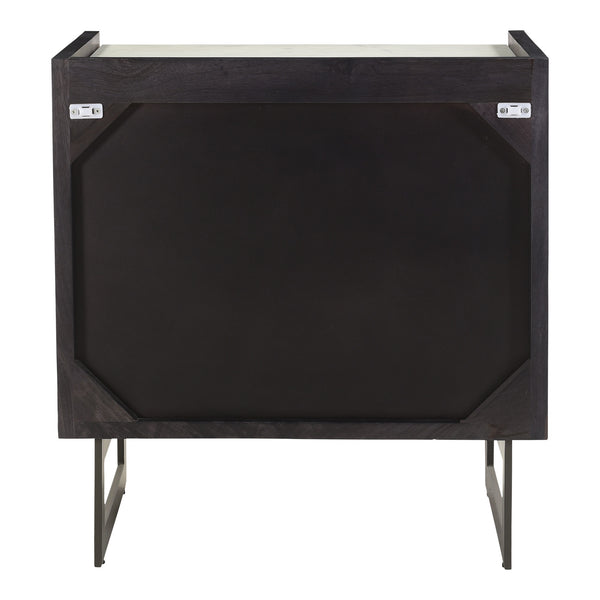 Paloma 3 Drawer Nightstand with Marble Top