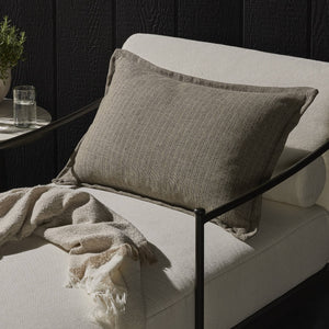 Hargrove Outdoor Pillow In Ambro Stripe And 16"x24"