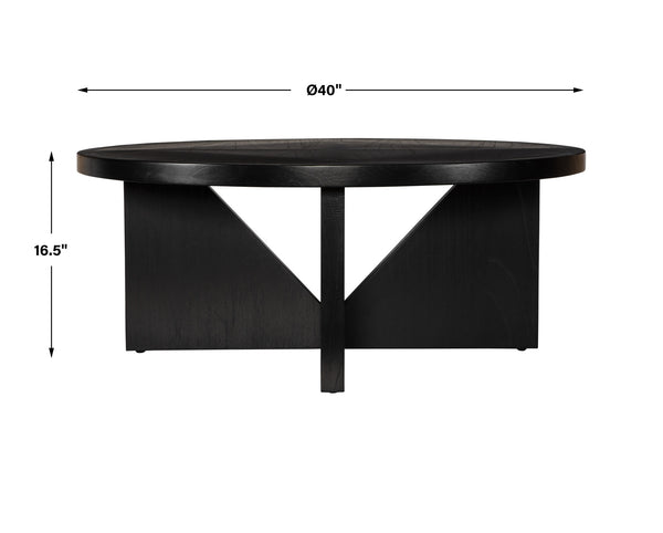 Nadette Espresso Coffee Table