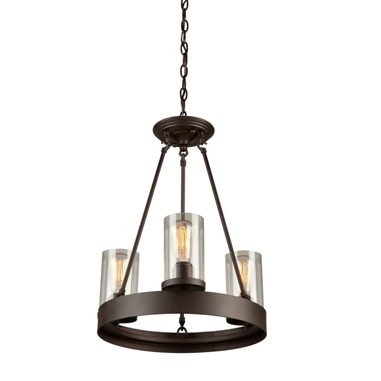 Menlo Park AC10003 Chandelier in Oil Rubbed Bronze