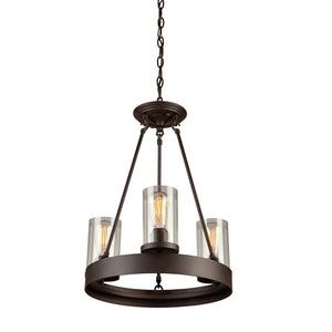 Menlo Park AC10003 Chandelier in Oil Rubbed Bronze