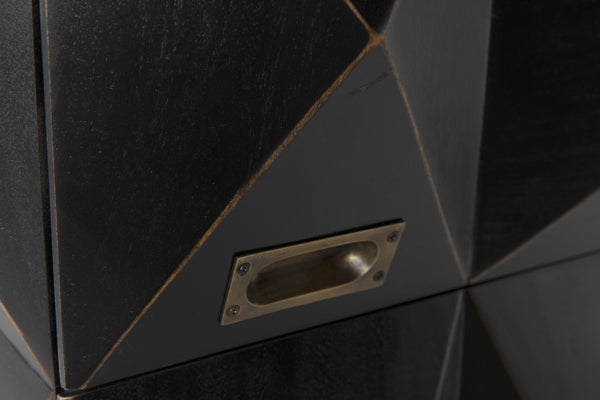Allegra Dresser, Hand Rubbed Black
