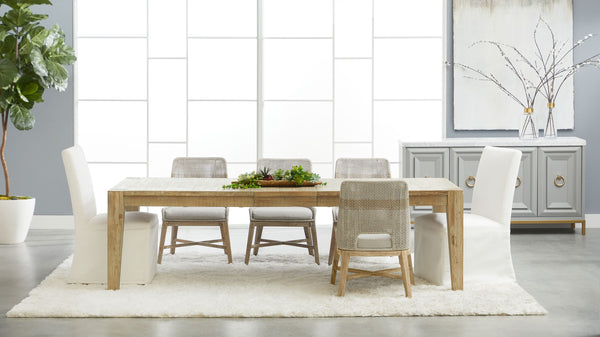 Levi Slipcover Dining Chair, Set of 2