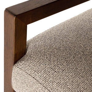 Ferris Dining Armchair In Nubuck Charcoal