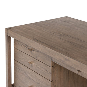 Suspension Desk In Grey Oak