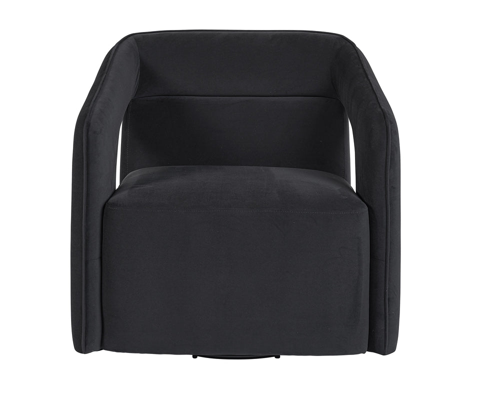 Kendrick Swivel Chair - Abbington Black