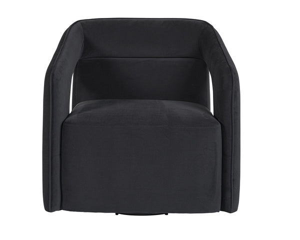 Kendrick Swivel Chair - Abbington Black