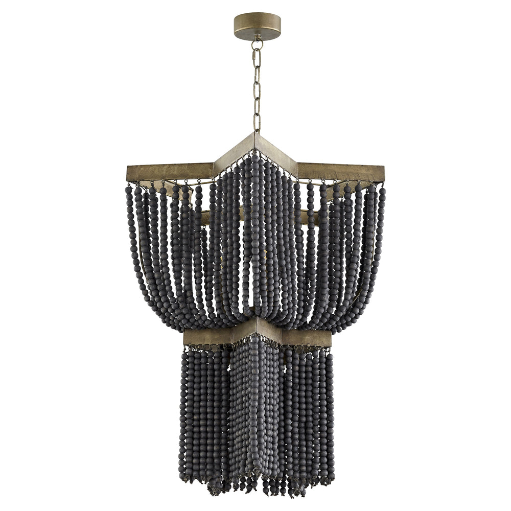 Small Estrella Pendant in Tinted Raw Iron